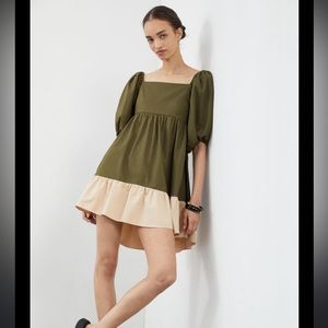 Sachin &Babi color blocked mini dress